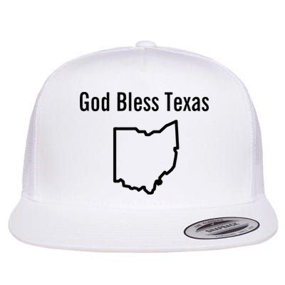 God Bless Texas Ohio Flatbill Hat