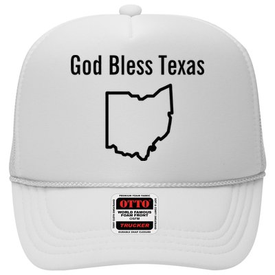 God Bless Texas Ohio Trucker Hat