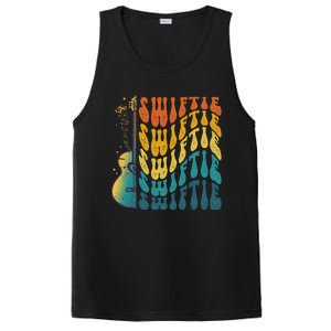 Groovy Birthday Taylor First Name Personalized Girl Retro PosiCharge Competitor Tank