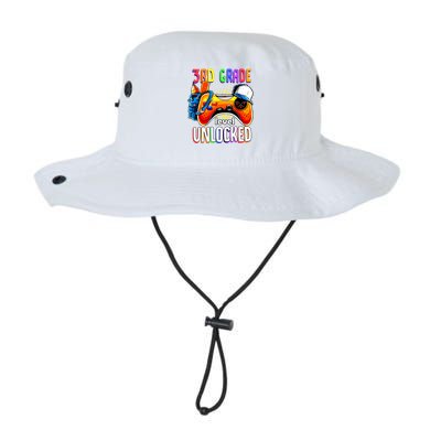 Gamer Back To School Gamepad 3rd Third Grade Level Unlocked Legacy Cool Fit Booney Bucket Hat