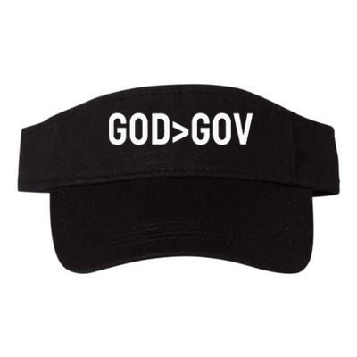 God Bigger Than Gov Valucap Bio-Washed Visor