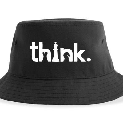 Gregg Bell Think Chess Sustainable Bucket Hat