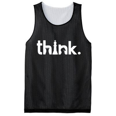 Gregg Bell Think Chess Mesh Reversible Basketball Jersey Tank