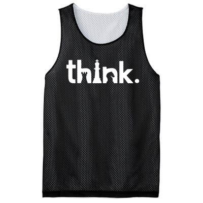 Gregg Bell Think Chess Mesh Reversible Basketball Jersey Tank