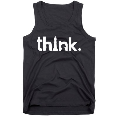 Gregg Bell Think Chess Tank Top