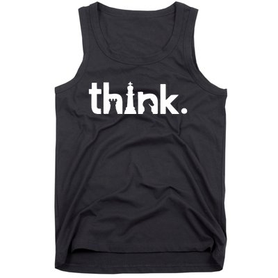 Gregg Bell Think Chess Tank Top