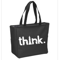 Gregg Bell Think Chess Zip Tote Bag