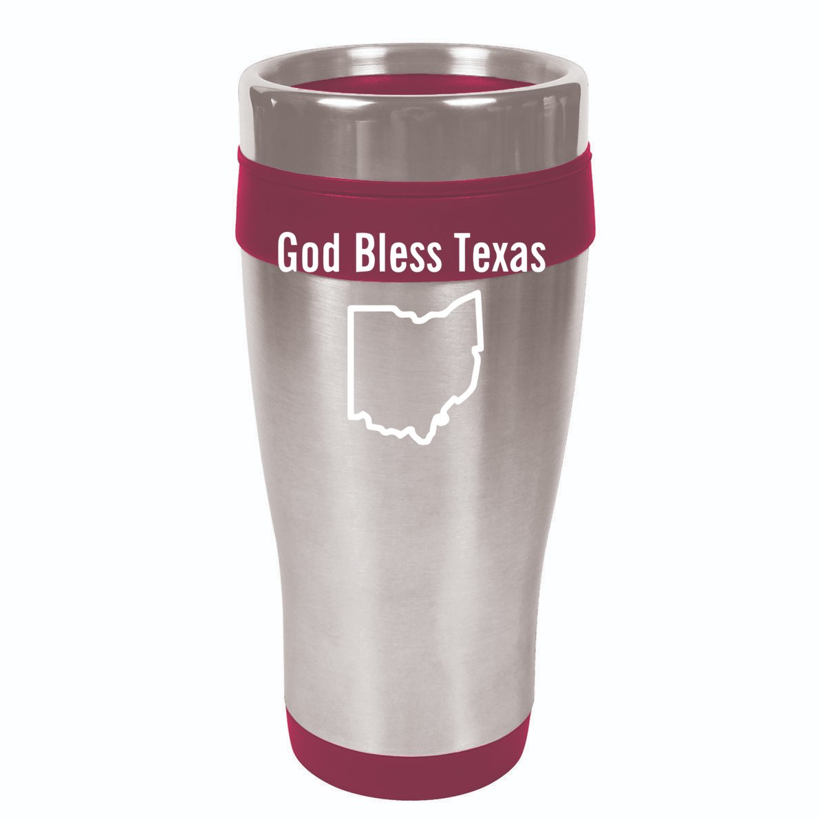 God Bless Texas Ohio Cool Comfort Performance Bucket Hat