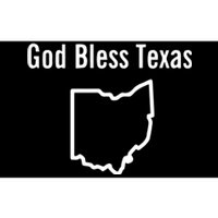 God Bless Texas Ohio Bumper Sticker