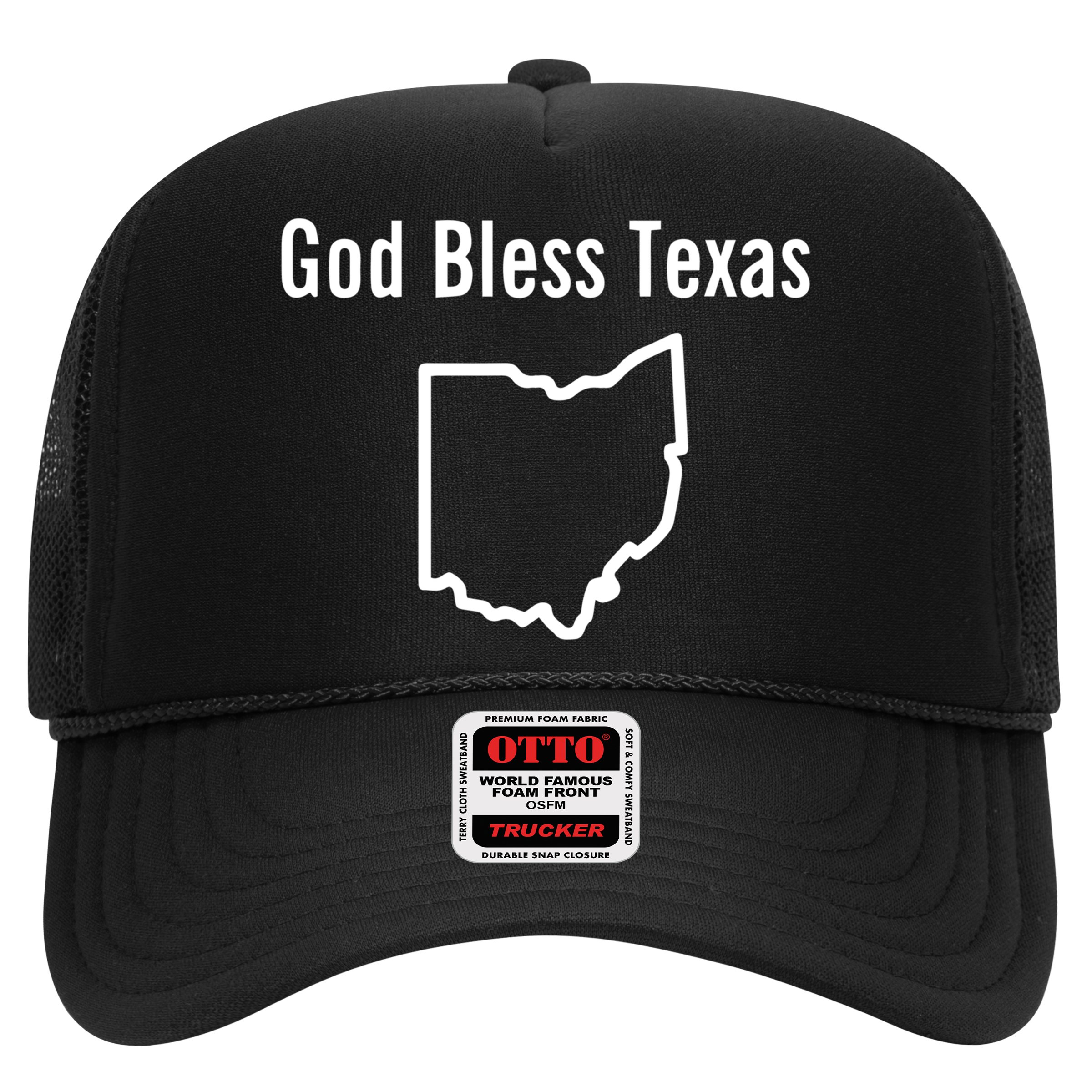 God Bless Texas Ohio Hat