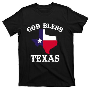 God Bless Texas Flag T-Shirt