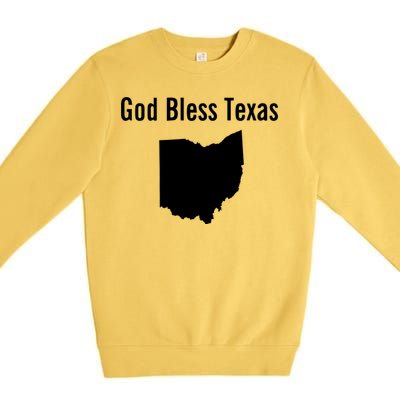 God Bless Texas Ohio Premium Crewneck Sweatshirt