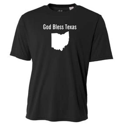 God Bless Texas Ohio Cooling Performance Crew T-Shirt