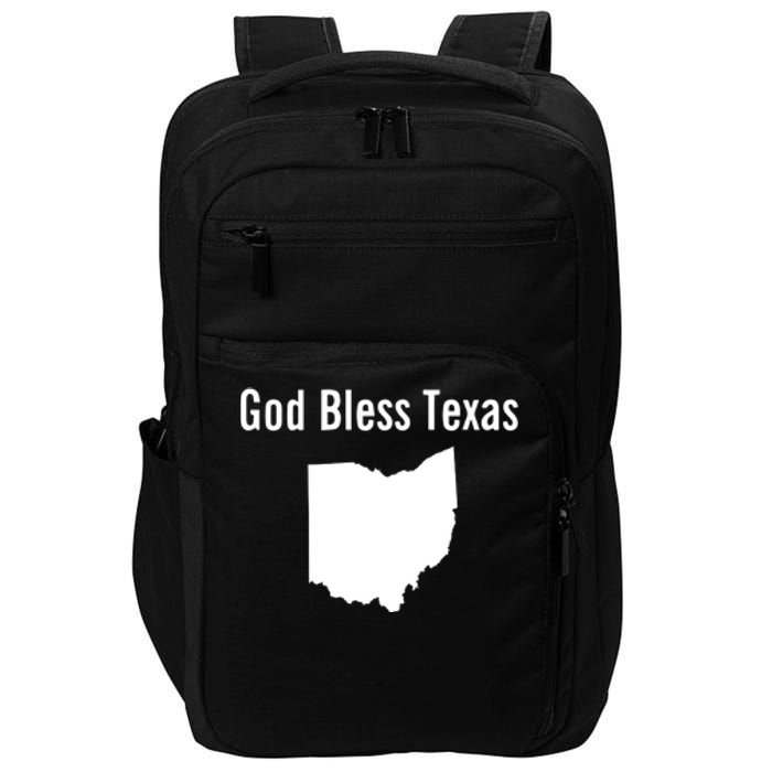 God Bless Texas Ohio Impact Tech Backpack