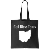 God Bless Texas Ohio Tote Bag