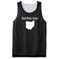 God Bless Texas Ohio Mesh Reversible Basketball Jersey Tank