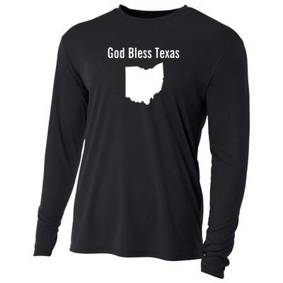 God Bless Texas Ohio Cooling Performance Long Sleeve Crew