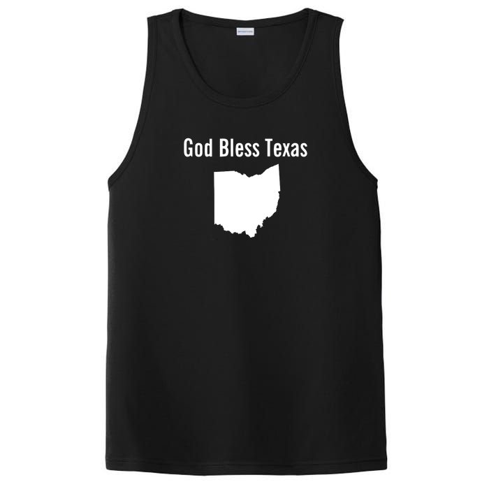 God Bless Texas Ohio PosiCharge Competitor Tank