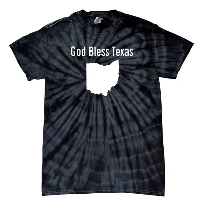 God Bless Texas Ohio Tie-Dye T-Shirt