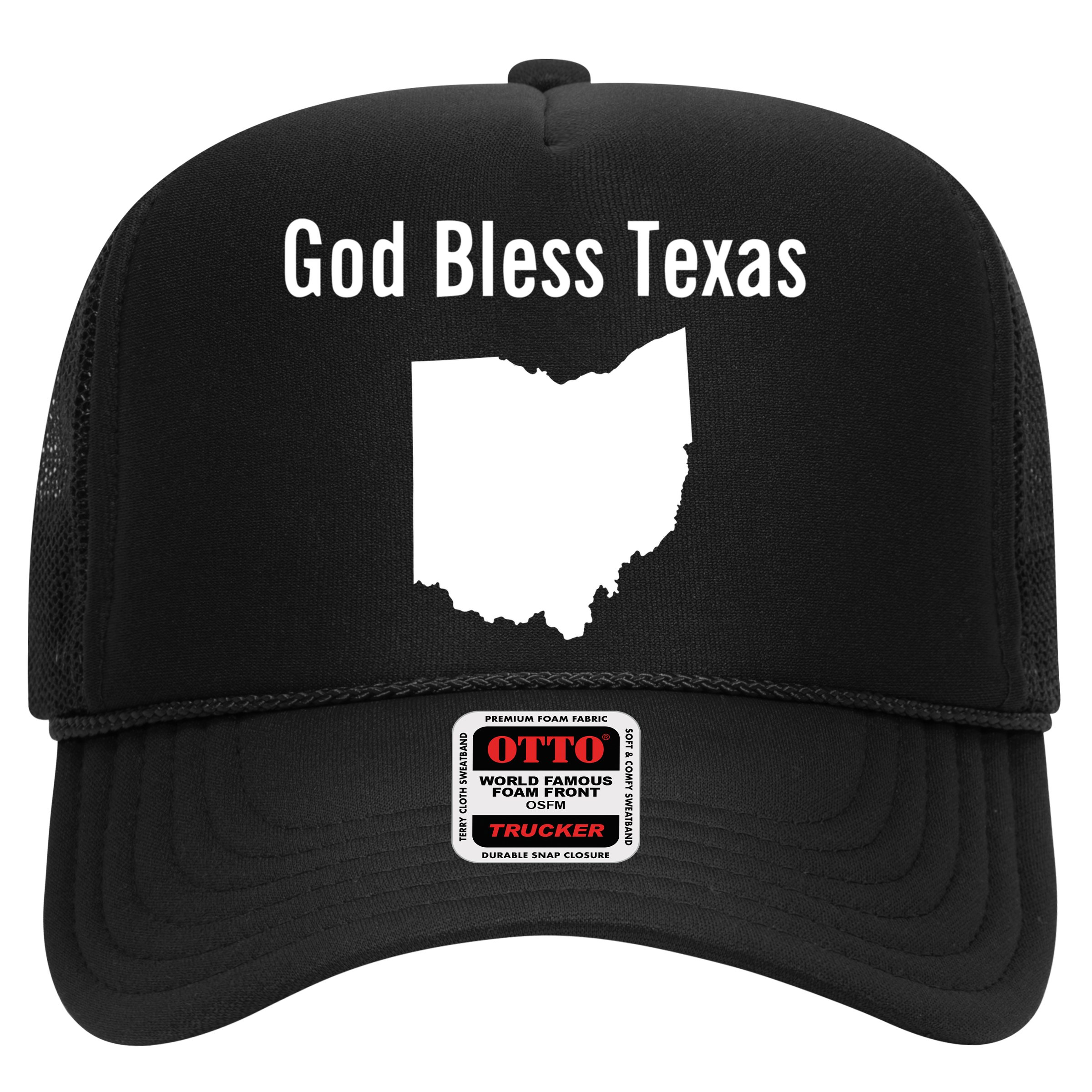 God Bless Texas Ohio Hat