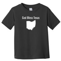 God Bless Texas Ohio Toddler T-Shirt