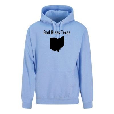 God Bless Texas Ohio Unisex Surf Hoodie