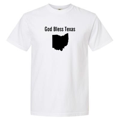 God Bless Texas Ohio Garment-Dyed Heavyweight T-Shirt