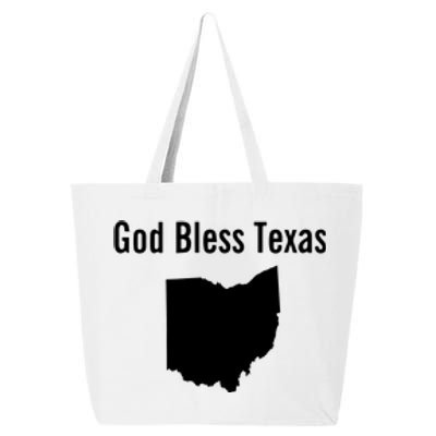 God Bless Texas Ohio 25L Jumbo Tote