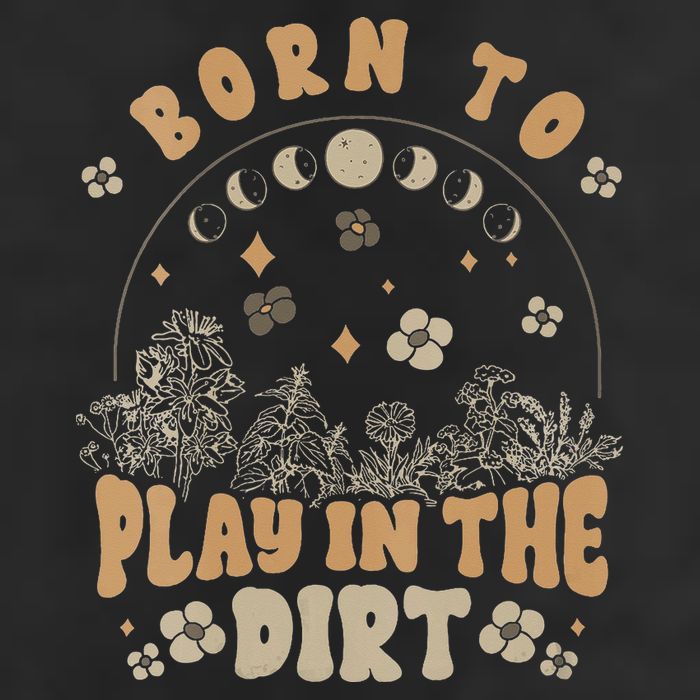 Gardening Born To Play In Dirt Agriculture Gardener Farmer Gift Hat