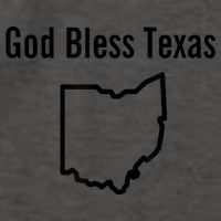God Bless Texas Ohio Vector Backpack