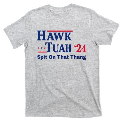 God Bless The Usa American Patriotic Eagle Superhero Designhawk Tuah 2024 Funny T-Shirt