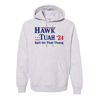 God Bless The Usa American Patriotic Eagle Superhero Designhawk Tuah 2024 Funny Premium Hoodie