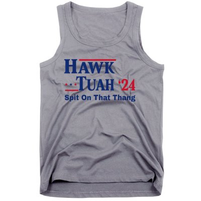 God Bless The Usa American Patriotic Eagle Superhero Designhawk Tuah 2024 Funny Tank Top