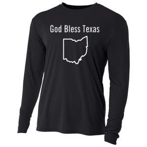 God Bless Texas Ohio Cooling Performance Long Sleeve Crew