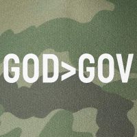 God Bigger Than Gov GOD Over GOV Christian Legacy Tie Dye Trucker Hat