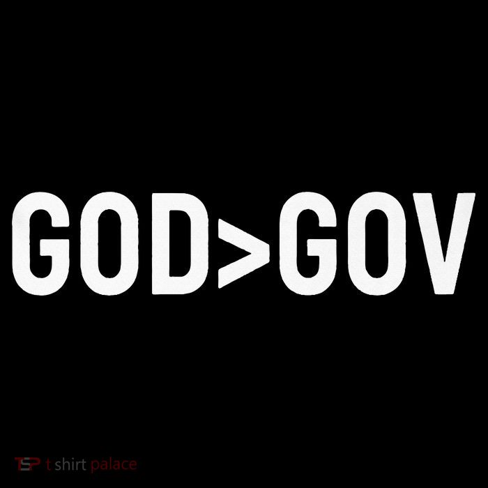 God Bigger Than Gov GOD Over GOV Christian Impact Tech Backpack
