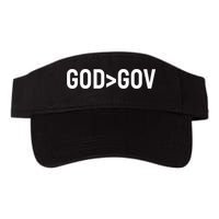 God Bigger Than Gov GOD Over GOV Christian Visor