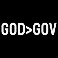 God Bigger Than Gov GOD Over GOV Christian Wool Snapback Cap