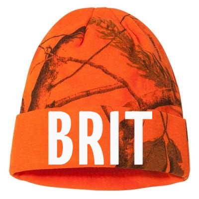 Great Britain Three Part Combo Design British Flag Part 2 Kati Licensed 12" Camo Beanie