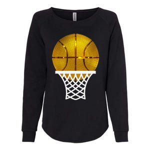 Gold Basketball Trophy Mvp Award Cool Basketball Player Womens California Wash Sweatshirt