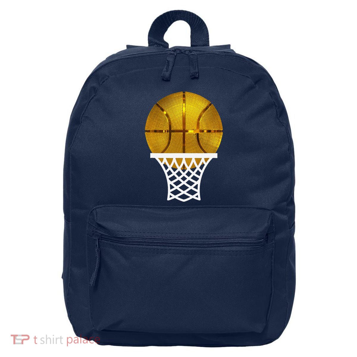 Gold Basketball Trophy Mvp Award Cool Basketball Player 16 in Basic Backpack