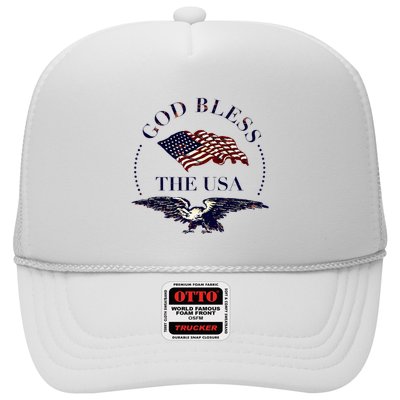 God Bless The Usa Trucker Hat