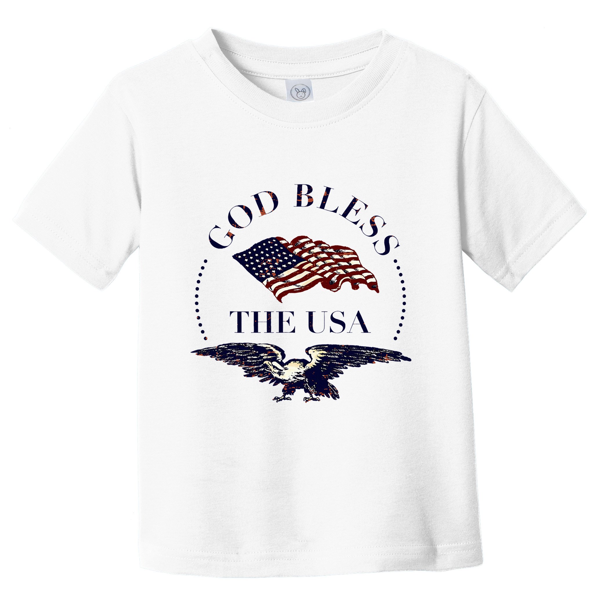 God Bless The Usa Toddler T-Shirt