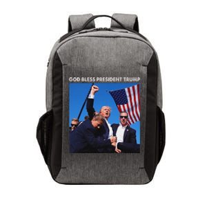 God Bless Trump Rally 2024 Strong Support Vector Backpack