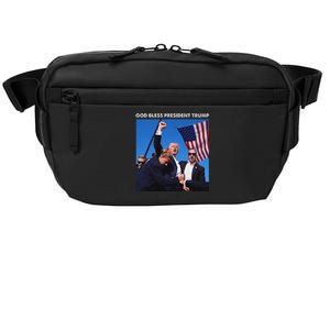 God Bless Trump Rally 2024 Strong Support Crossbody Pack