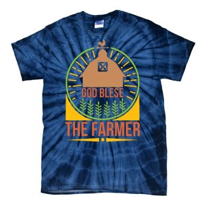 God Blese The Farmer Tie-Dye T-Shirt