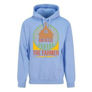 God Blese The Farmer Unisex Surf Hoodie