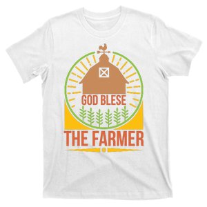 God Blese The Farmer T-Shirt