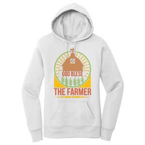 God Blese The Farmer Women's Pullover Hoodie