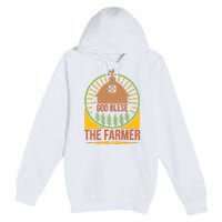 God Blese The Farmer Premium Pullover Hoodie